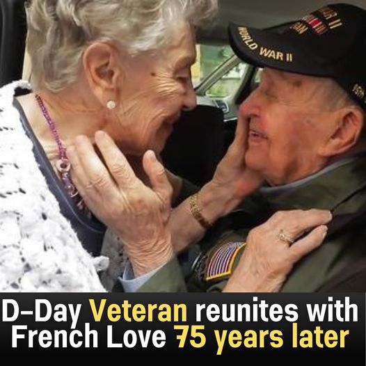 D-Day veteran reunites with French Love 75 years later